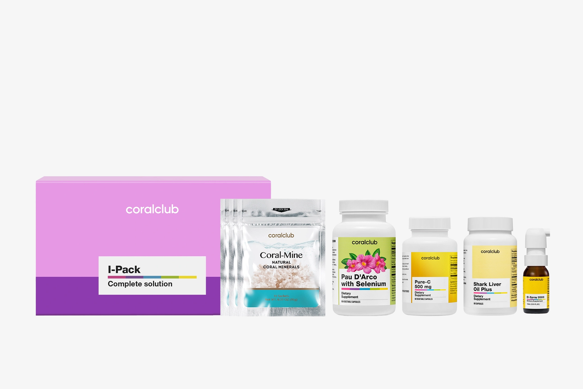 Продукти з програми I-Pack для системного догляду за внутрішнім середовищем
