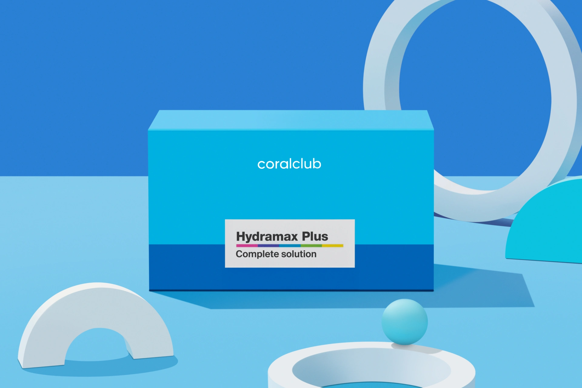 Компоненти набору HydraMax Plus для системної мінеральної підтримки